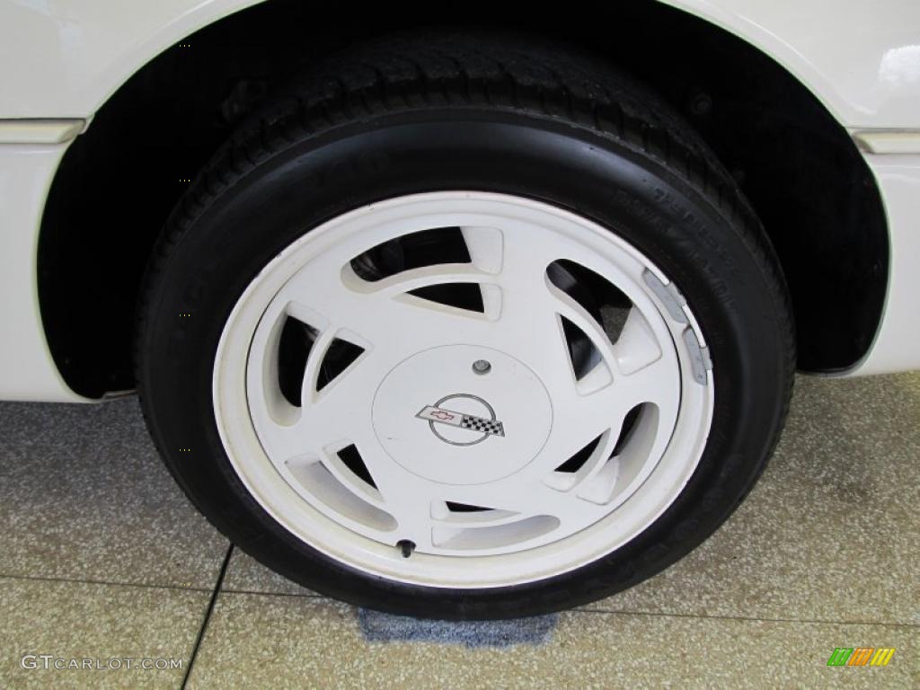 1988 Chevrolet Corvette 35th Anniversary Coupe Wheel Photos