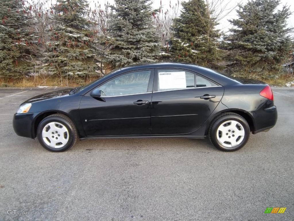 2006 G6 Sedan - Black / Ebony photo #1