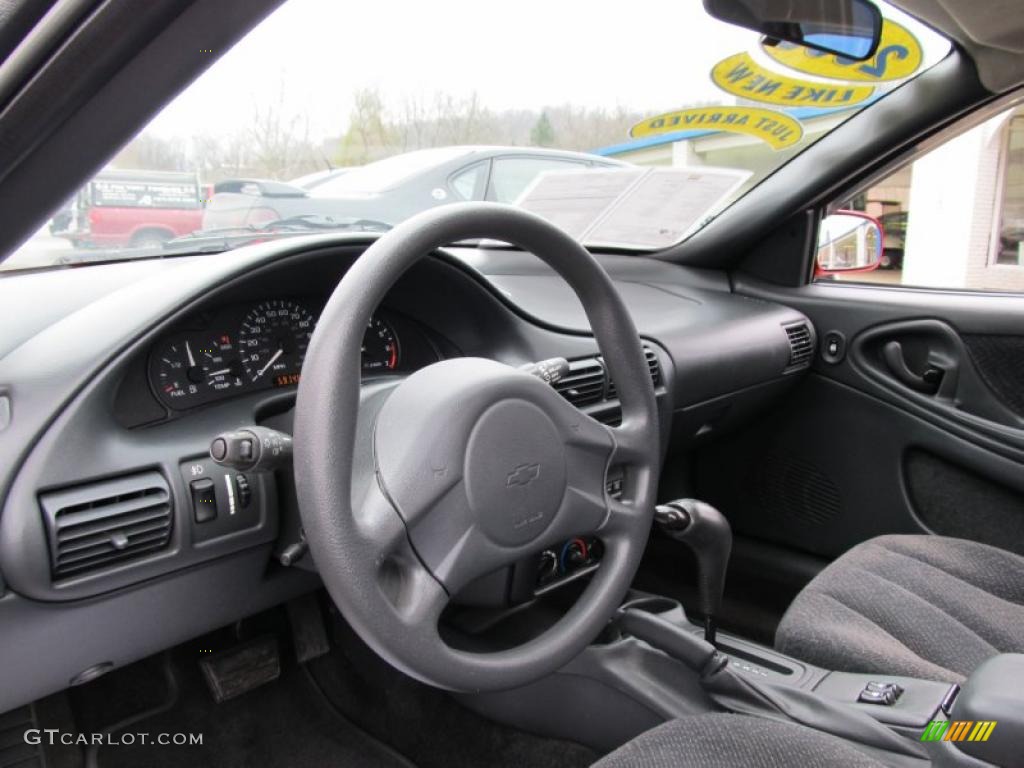 Graphite Gray Interior 2003 Chevrolet Cavalier LS Sport Coupe Photo #41020103