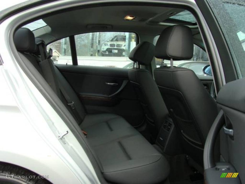 2007 3 Series 328xi Sedan - Titanium Silver Metallic / Black photo #20