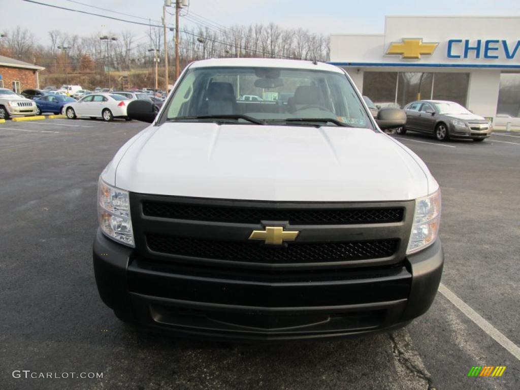 2007 Silverado 1500 Crew Cab - Summit White / Dark Titanium Gray photo #4