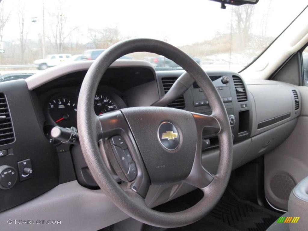 2007 Silverado 1500 Crew Cab - Summit White / Dark Titanium Gray photo #17