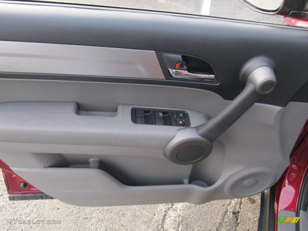 2010 Honda CR-V EX AWD Gray Door Panel Photo #41020879