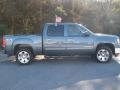 2008 Stealth Gray Metallic GMC Sierra 1500 SLE Crew Cab 4x4  photo #2