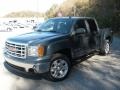 2008 Stealth Gray Metallic GMC Sierra 1500 SLE Crew Cab 4x4  photo #7