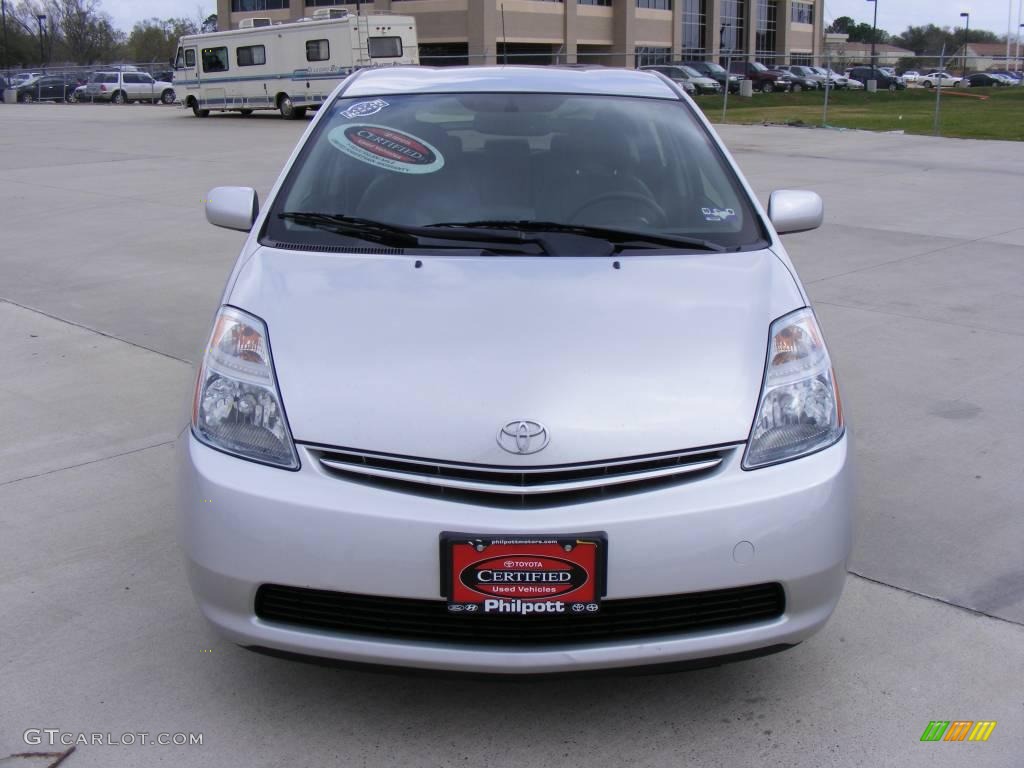 2008 Prius Hybrid - Classic Silver Metallic / Gray photo #3