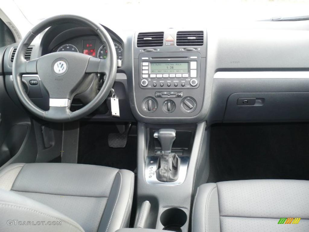 Anthracite Interior 2009 Volkswagen Jetta SE Sedan Photo #41024840
