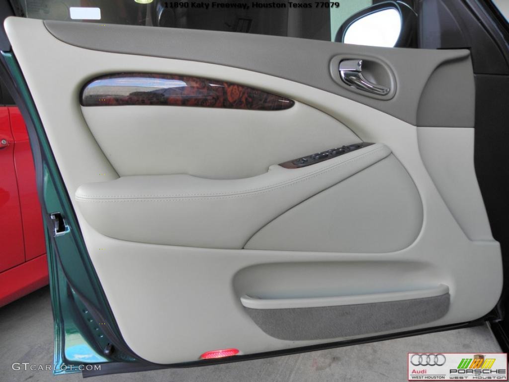 2008 Jaguar S-Type 3.0 Champagne Door Panel Photo #41024844