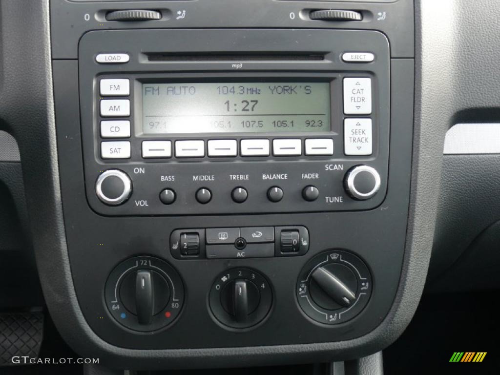 2009 Volkswagen Jetta SE Sedan Controls Photo #41024848