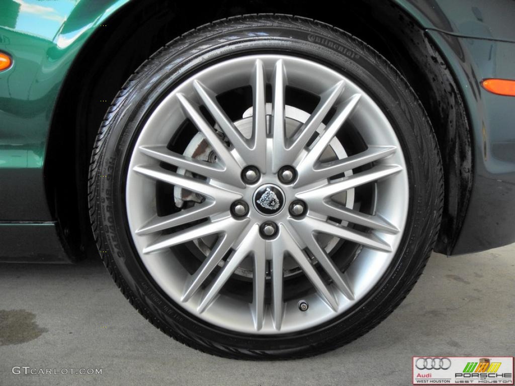 2008 S-Type 3.0 - British Racing Green / Champagne photo #33