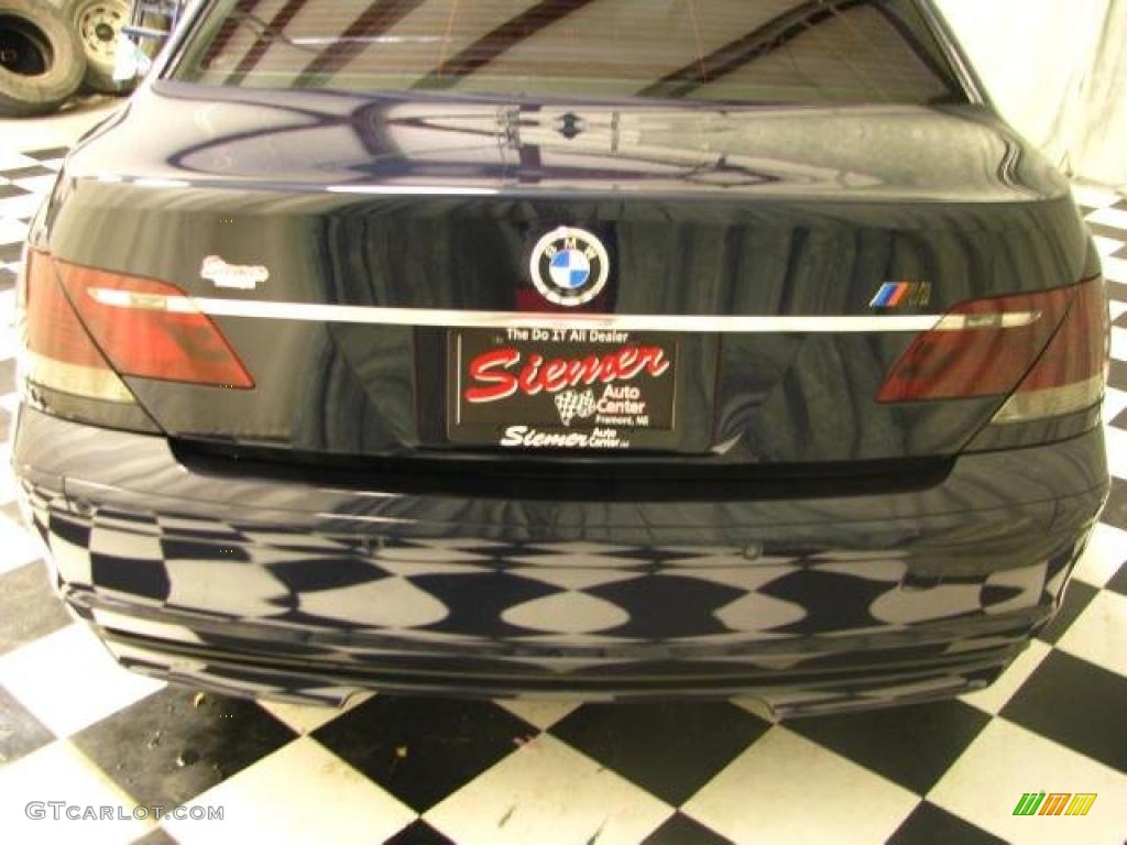 2006 7 Series 750i Sedan - Jet Black / Black/Black photo #3