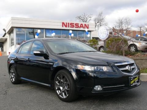 Acura Tl 2008 Black. 2008 Acura TL 3.5 Type-S Front