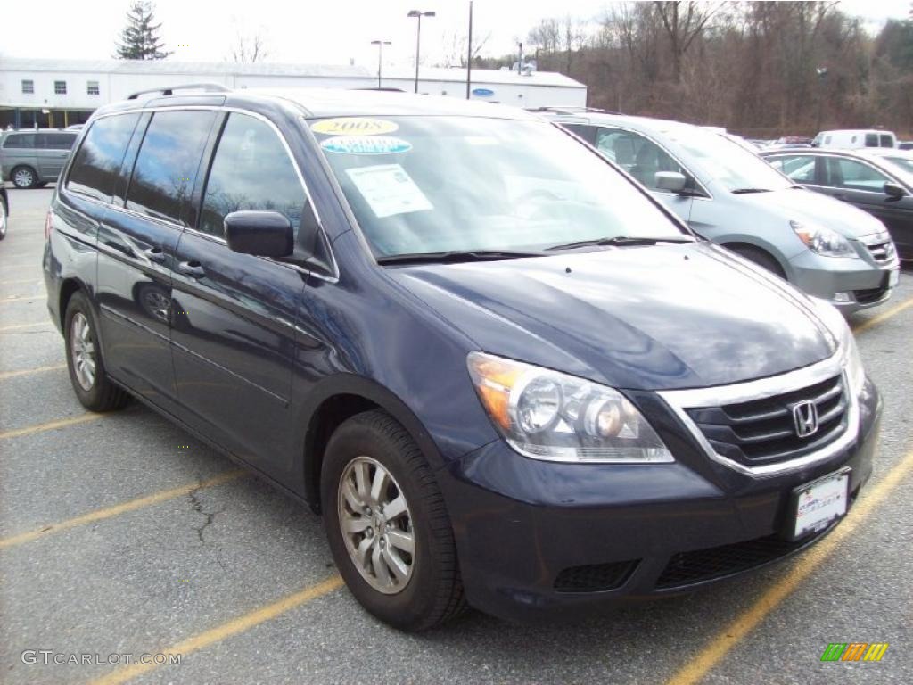 2008 Odyssey EX-L - Baltic Blue Pearl / Gray photo #1