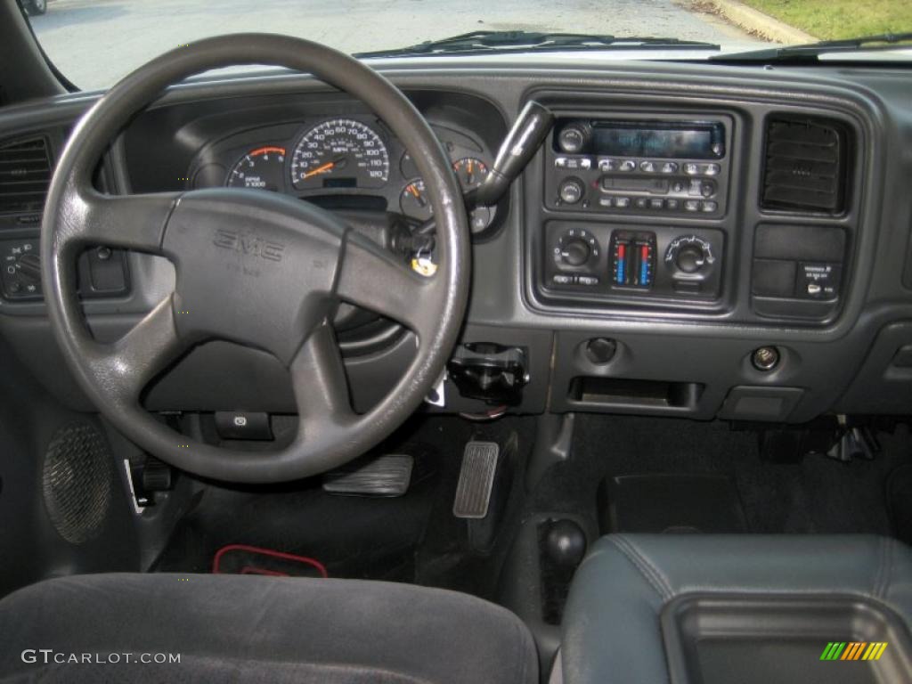 2005 Sierra 2500HD SLE Extended Cab 4x4 - Summit White / Dark Pewter photo #14