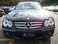 2008 Obsidian Black Metallic Mercedes-Benz CLK 350 Coupe  photo #2