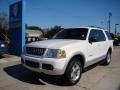 2002 White Pearl Ford Explorer Limited 4x4  photo #4