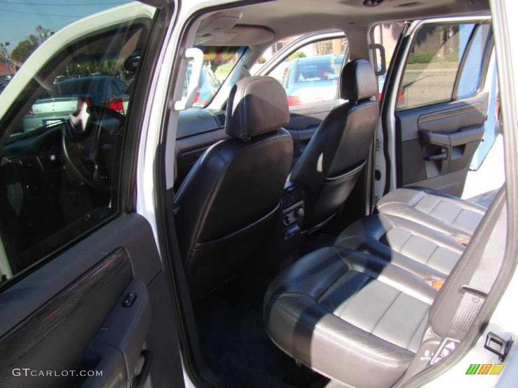 2002 Explorer Limited 4x4 - White Pearl / Midnight Grey photo #12