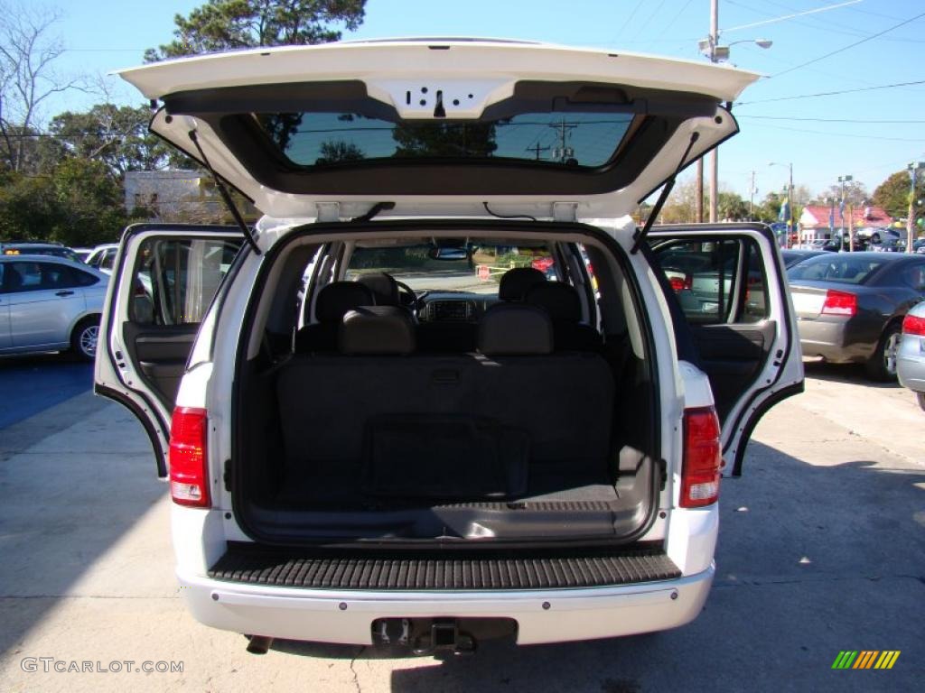 2002 Explorer Limited 4x4 - White Pearl / Midnight Grey photo #14