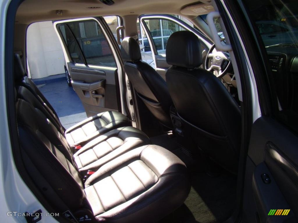 2002 Explorer Limited 4x4 - White Pearl / Midnight Grey photo #18