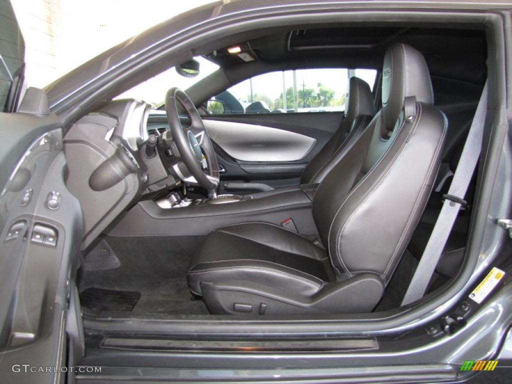 Black Interior 2010 Chevrolet Camaro SS/RS Coupe Photo #41028760