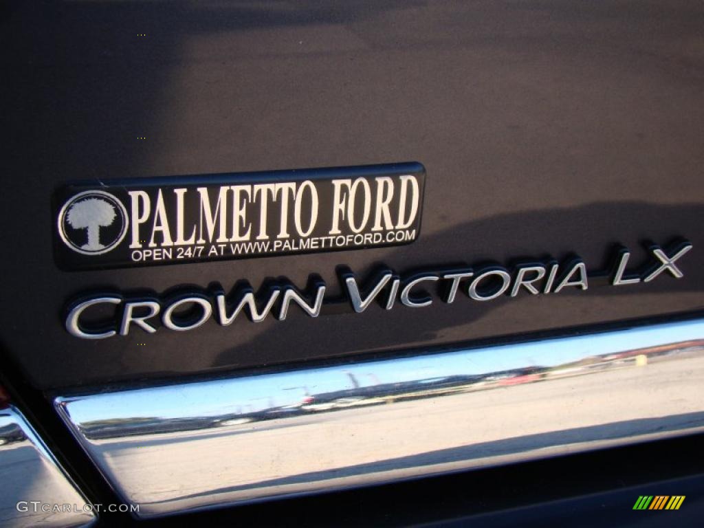 2004 Crown Victoria LX - Midnight Grey Metallic / Light Flint photo #31