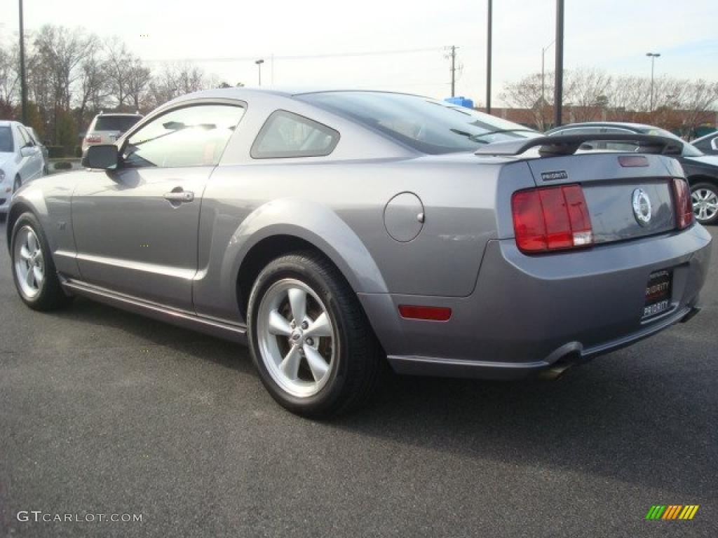 2007 Mustang GT Premium Coupe - Tungsten Grey Metallic / Dark Charcoal photo #4