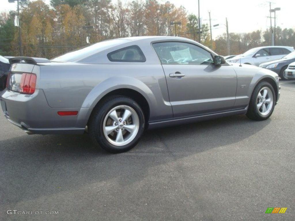 2007 Mustang GT Premium Coupe - Tungsten Grey Metallic / Dark Charcoal photo #6