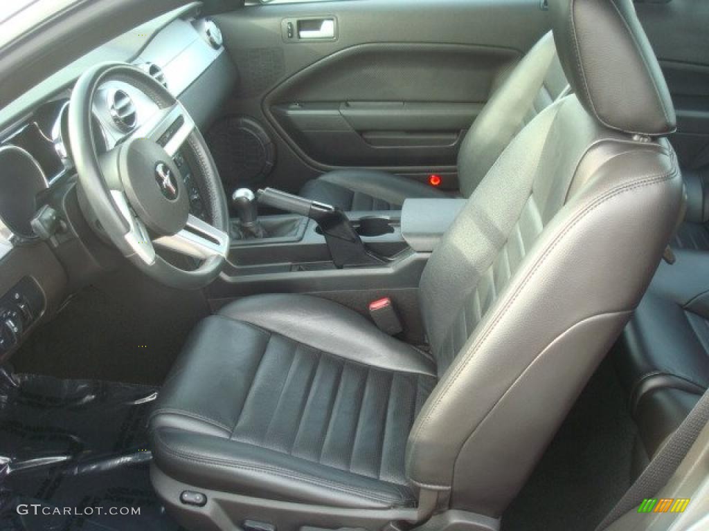 2007 Mustang GT Premium Coupe - Tungsten Grey Metallic / Dark Charcoal photo #10