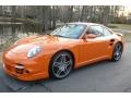 2007 Orange Porsche 911 Turbo Coupe  photo #1