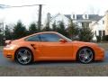 2007 Orange Porsche 911 Turbo Coupe  photo #7