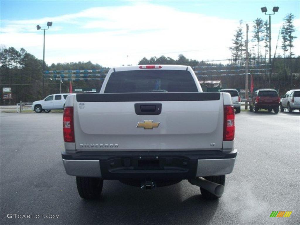 2009 Silverado 2500HD LT Crew Cab 4x4 - Silver Birch Metallic / Ebony photo #7