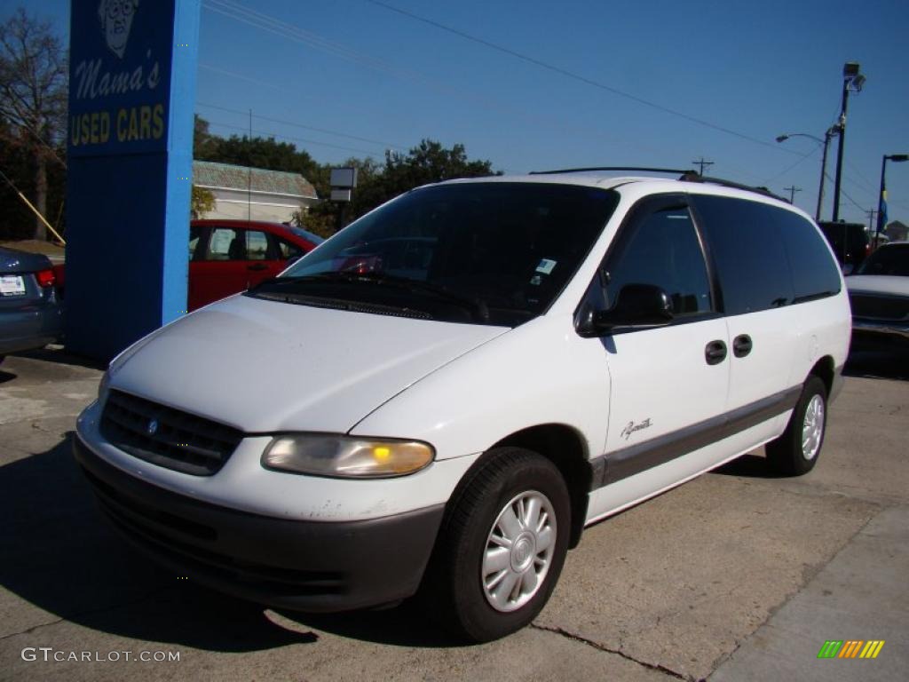1998 Grand Voyager SE - Bright White / Silver Fern photo #4