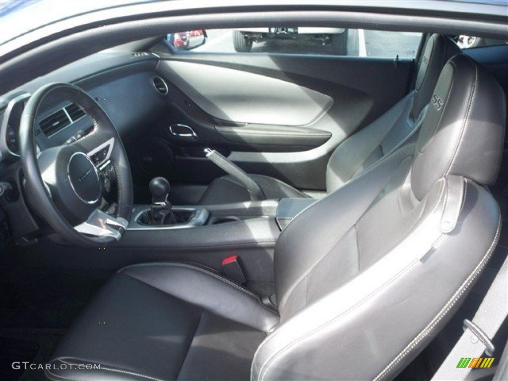 Black Interior 2010 Chevrolet Camaro SS/RS Coupe Photo #41031948