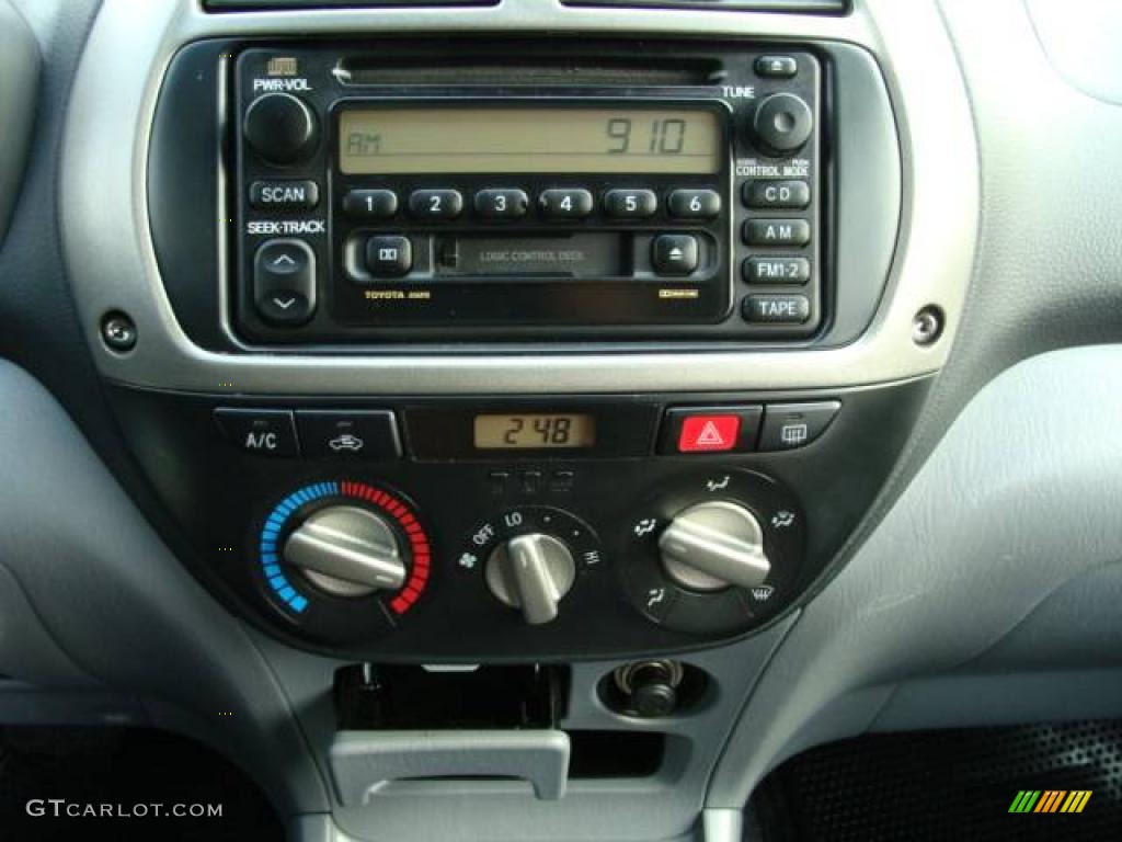 2002 RAV4 4WD - Spectra Blue Mica / Gray photo #11