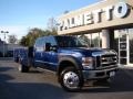 Dark Blue Pearl Metallic - F450 Super Duty Lariat Crew Cab 4x4 Chassis Photo No. 32