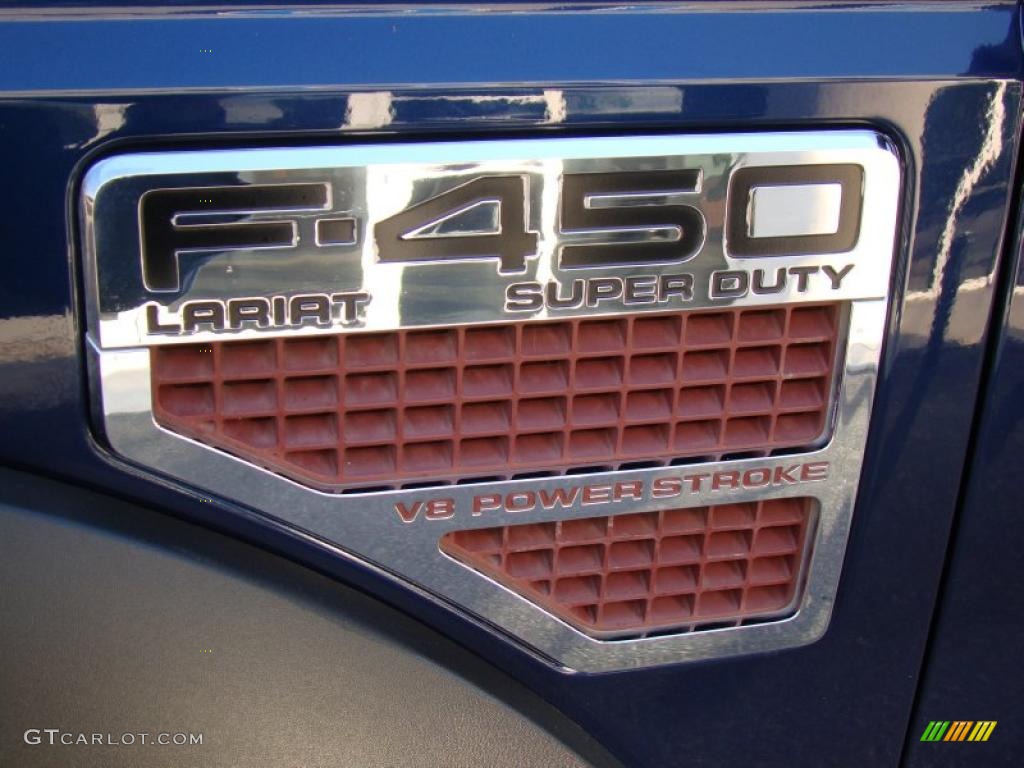 2008 Ford F450 Super Duty Lariat Crew Cab 4x4 Chassis Marks and Logos Photos