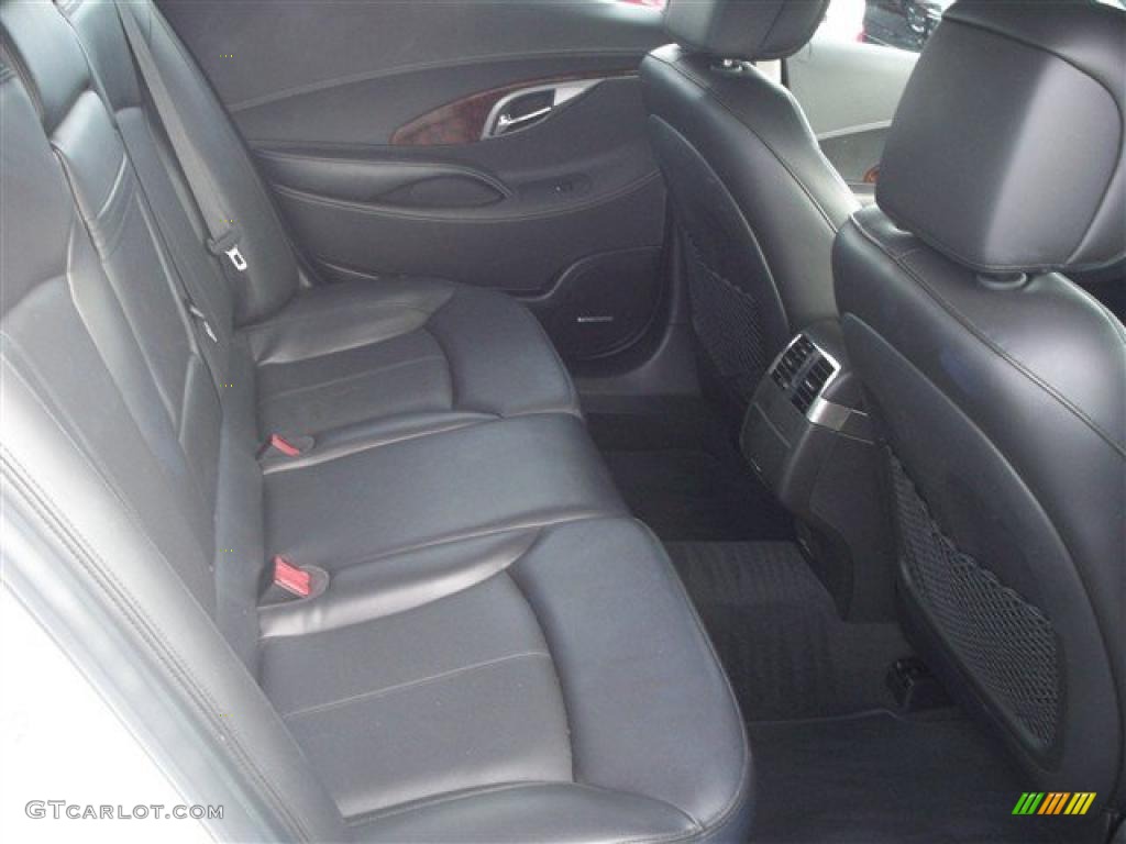 Ebony Interior 2010 Buick LaCrosse CXS Photo #41033104