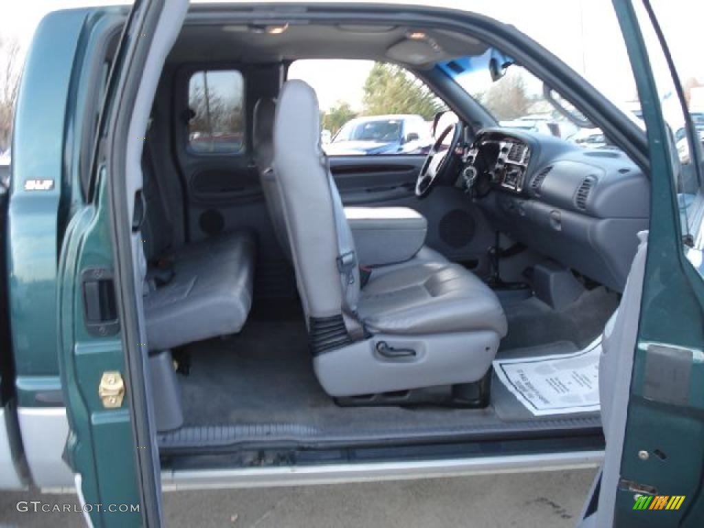 Gray Interior 1998 Dodge Ram 1500 Laramie SLT Extended Cab 4x4 Photo #41033636