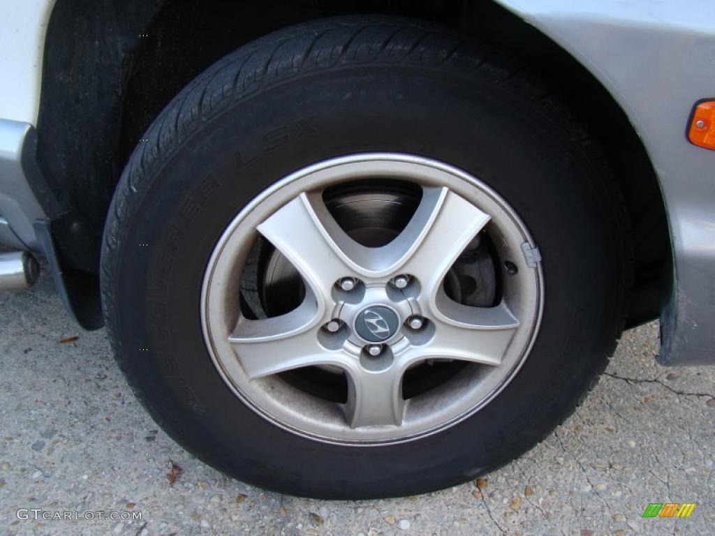2004 Hyundai Santa Fe LX Wheel Photo #41033716