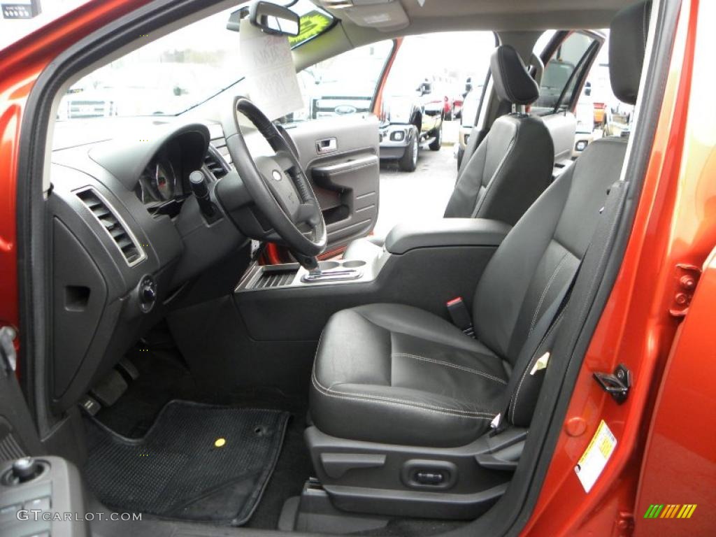 Charcoal Black Interior 2007 Ford Edge SEL Photo #41035260