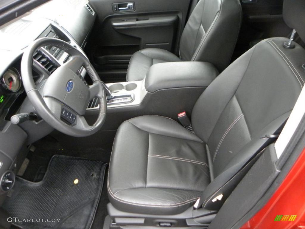 Charcoal Black Interior 2007 Ford Edge SEL Photo #41035400