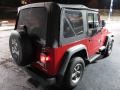 1999 Flame Red Jeep Wrangler Sport 4x4  photo #7