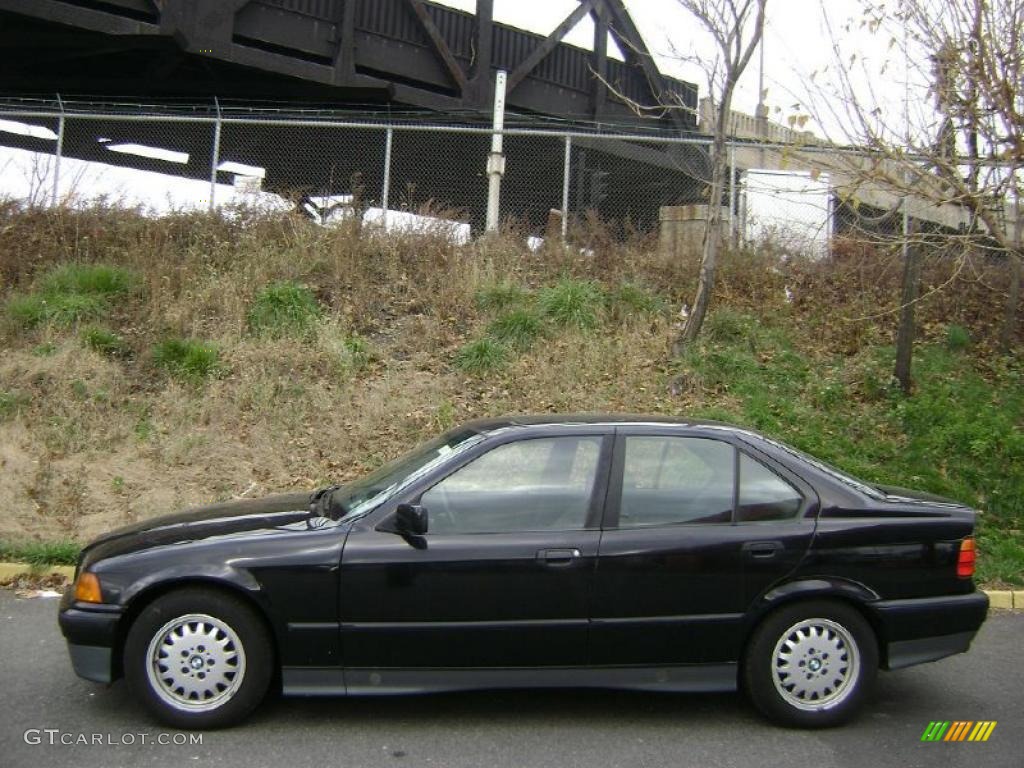 Jet Black 1993 BMW 3 Series 325i Sedan Exterior Photo #41035960