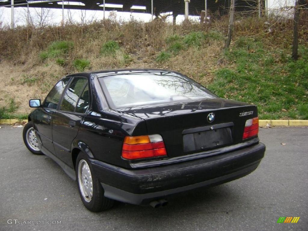 Jet Black 1993 BMW 3 Series 325i Sedan Exterior Photo #41035992