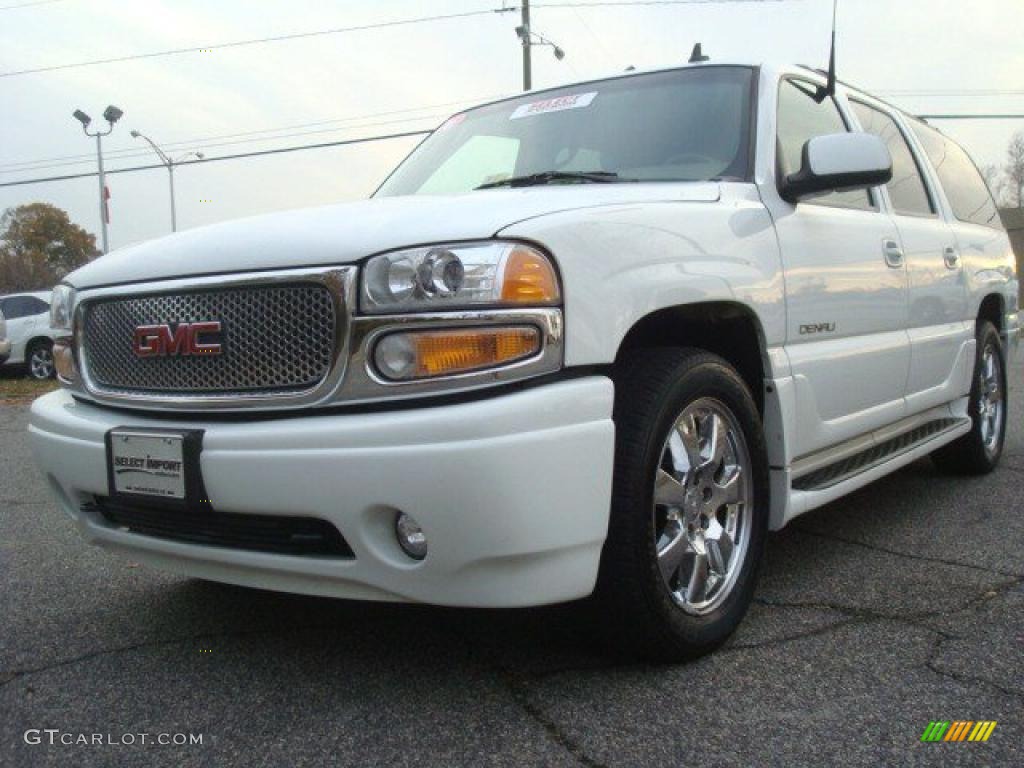 2006 Yukon XL Denali AWD - Summit White / Sandstone photo #1