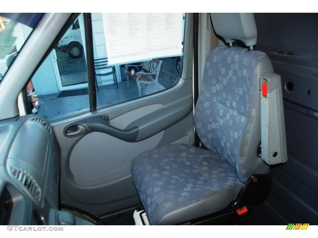 Gray Interior 2005 Dodge Sprinter Van 2500 High Roof Cargo Photo #41038248