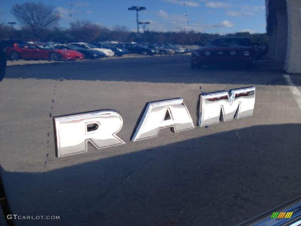 2008 Ram 1500 Laramie Quad Cab - Patriot Blue Pearl / Medium Slate Gray photo #29