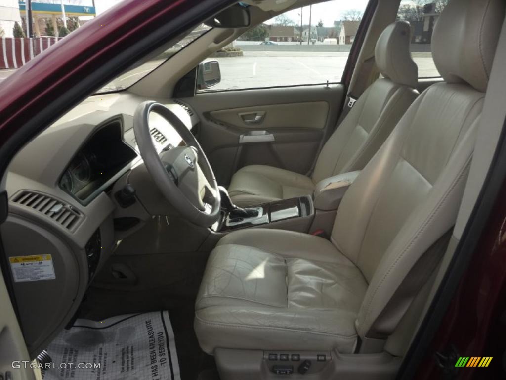 Taupe Interior 2003 Volvo XC90 2.5T AWD Photo #41040066