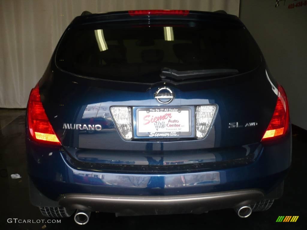 2003 Murano SL AWD - Midnight Blue Pearl / Charcoal photo #5