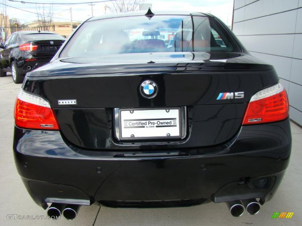 Black Sapphire Metallic 2008 BMW M5 Sedan Exterior Photo #41042529